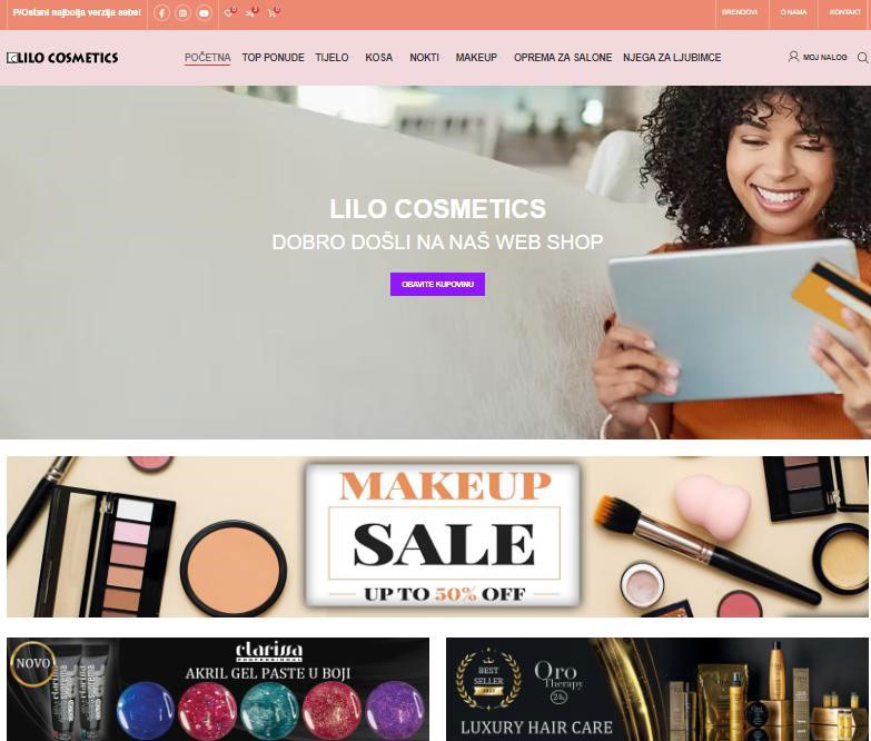 Shop Lilo Cosmetics